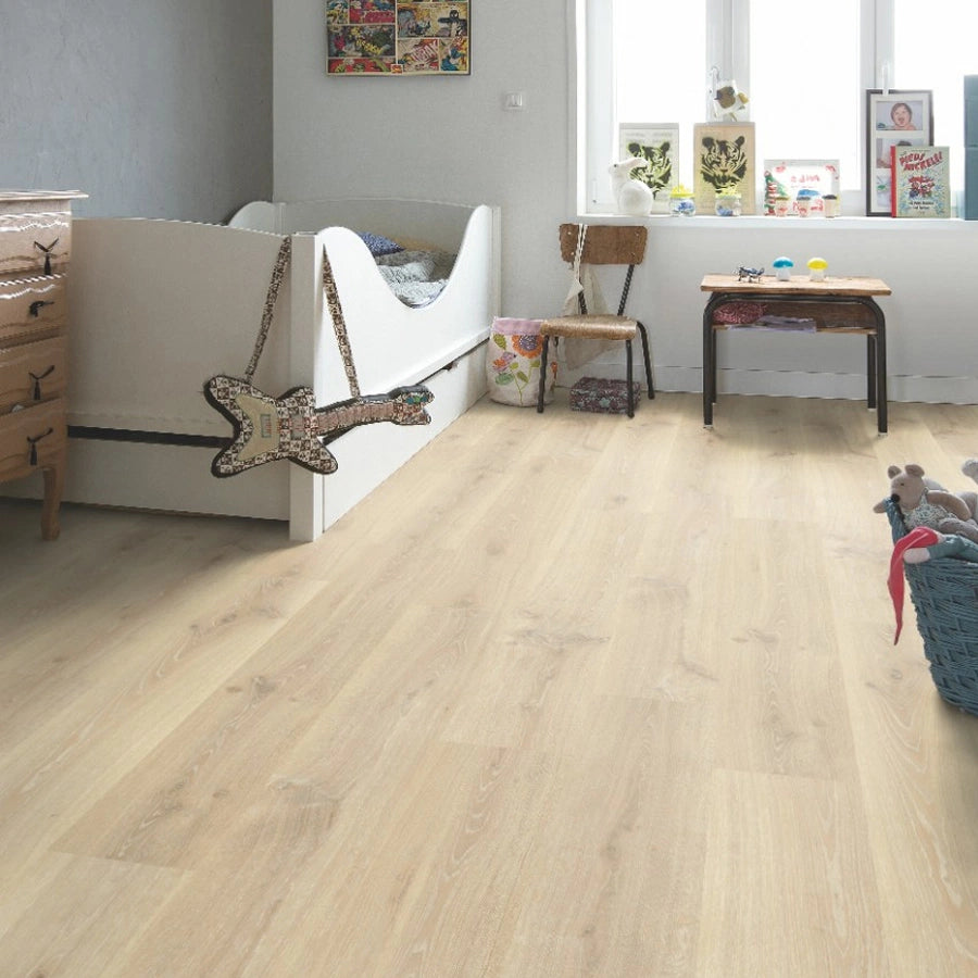 Quick-Step Tennessee Oak Light Wood Laminate Flooring - CRH3179