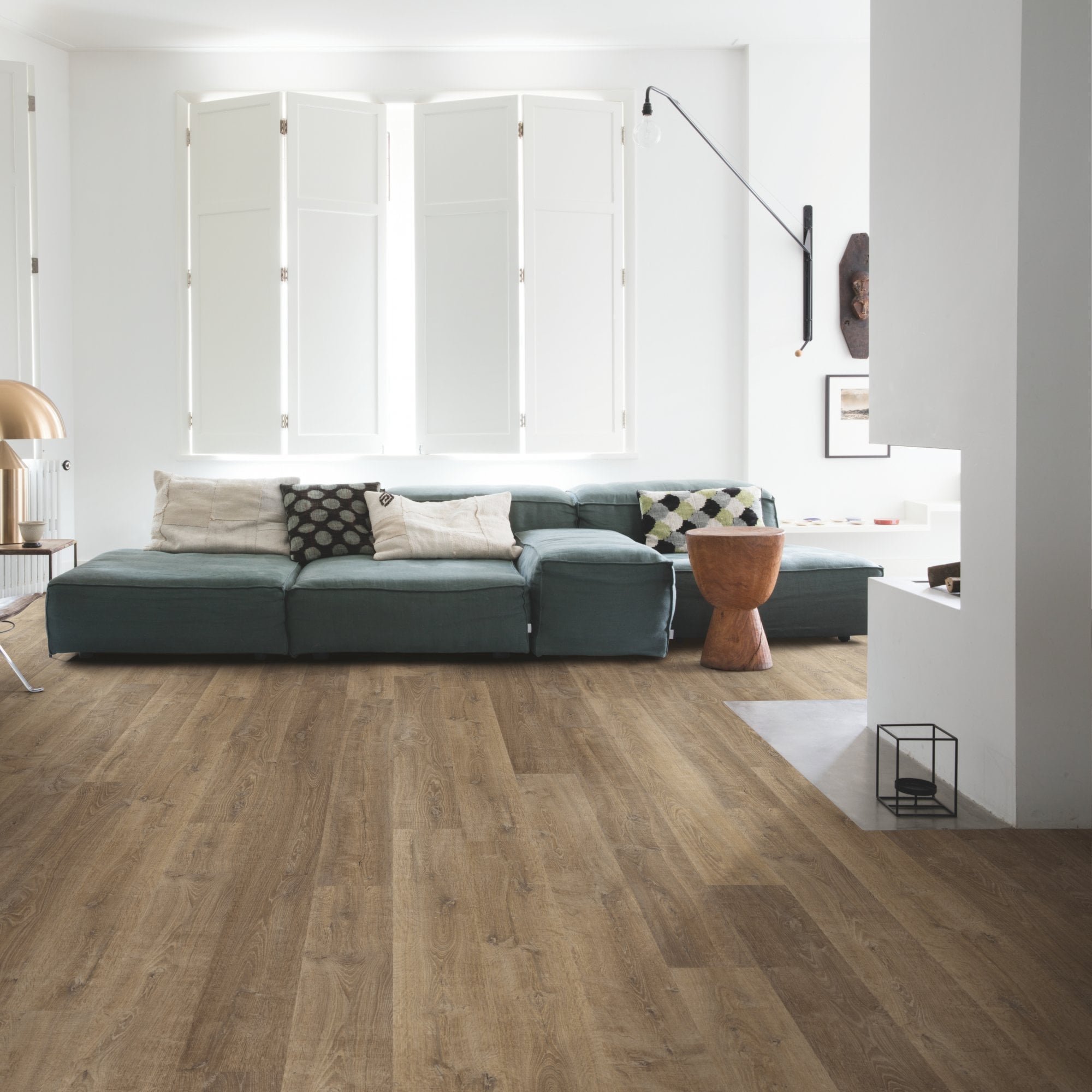 Quick-Step Eligna Riva Oak Brown Laminate Flooring - EL3579
