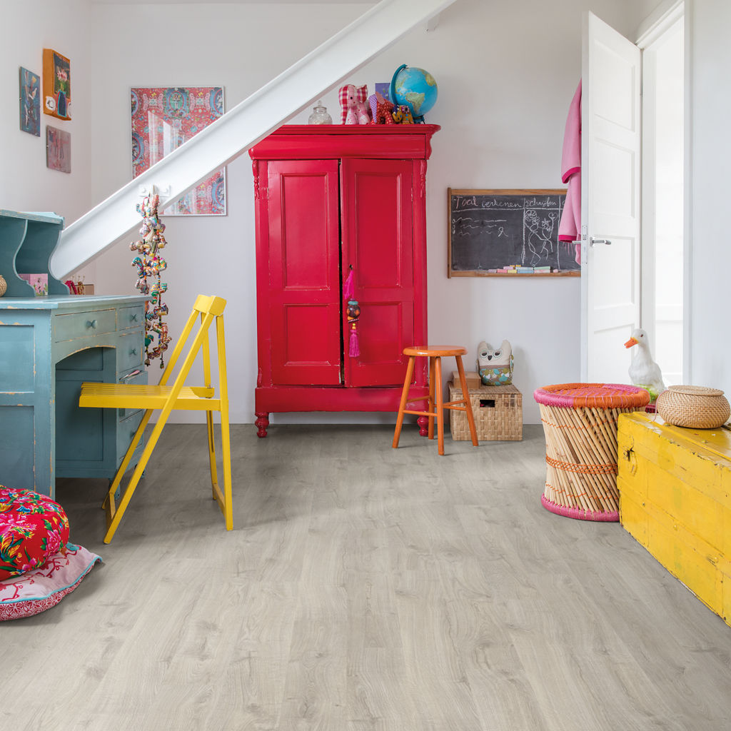Quick-Step Eligna Newcastle Oak Grey Laminate Flooring - EL3580