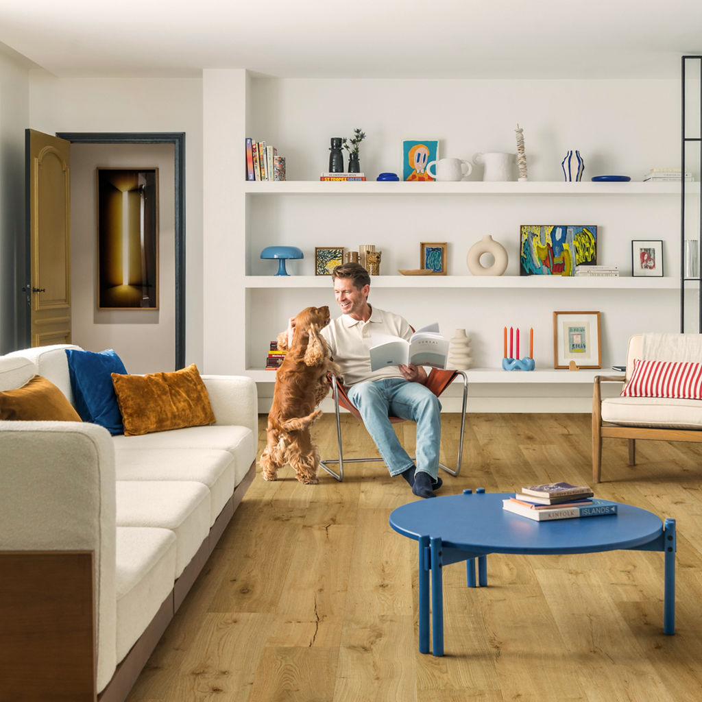 Quick-Step Impressive Truffle Oak Laminate Flooring - IM8256