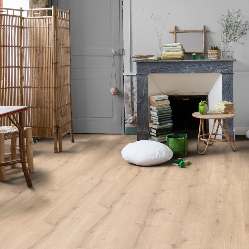Quick-Step Majestic Desert Oak Light Natural Laminate Flooring - MJ3550