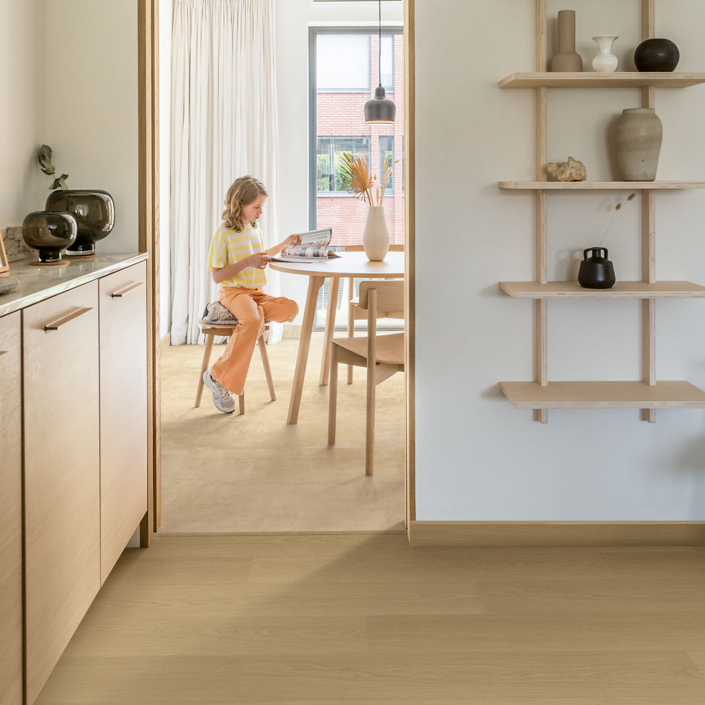 Quick-Step Capture Beige Varnished Oak Laminate Flooring - SIG4750