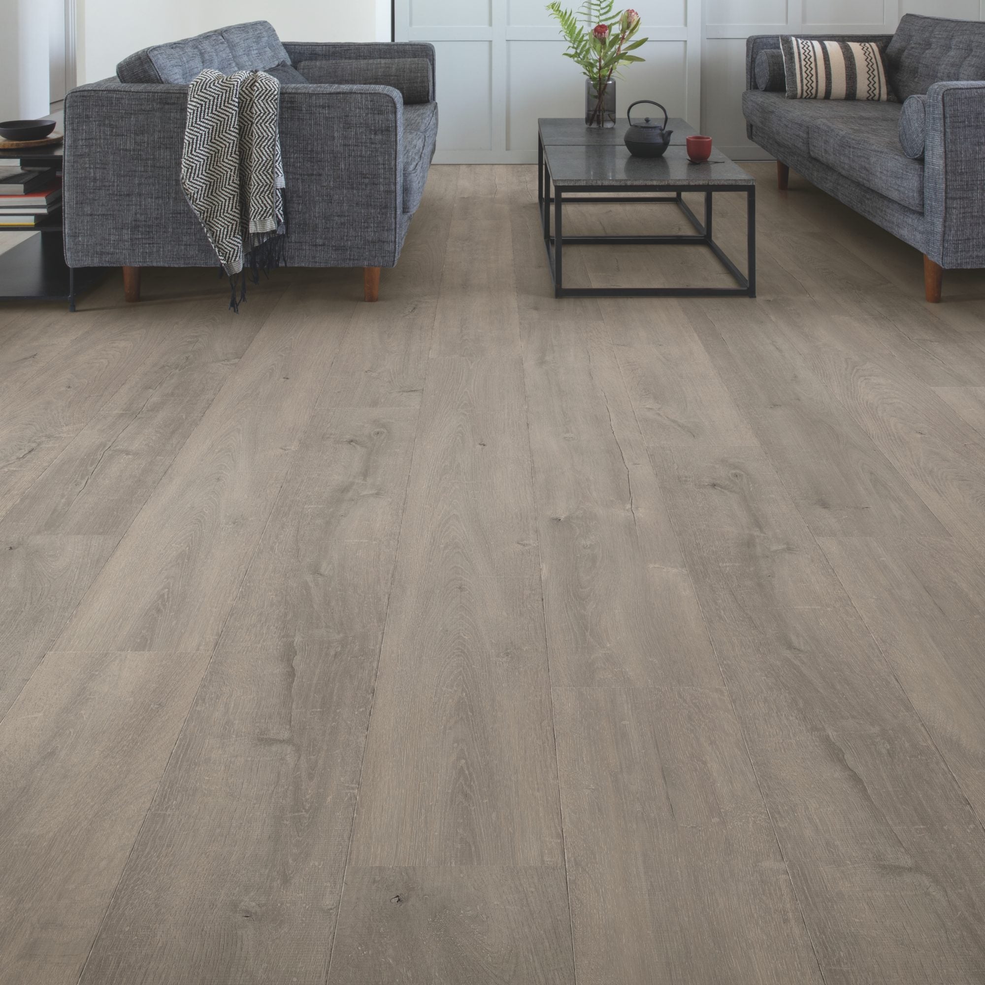 Quick-Step Capture Patina Oak Grey Laminate Flooring - SIG4752