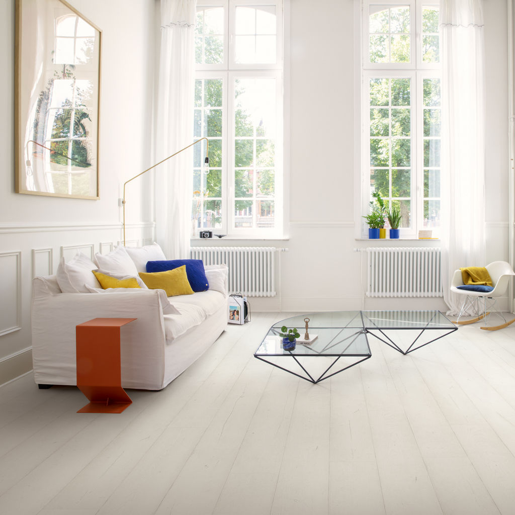 Quick-Step Capture Painted Oak White Laminate Flooring - SIG4753
