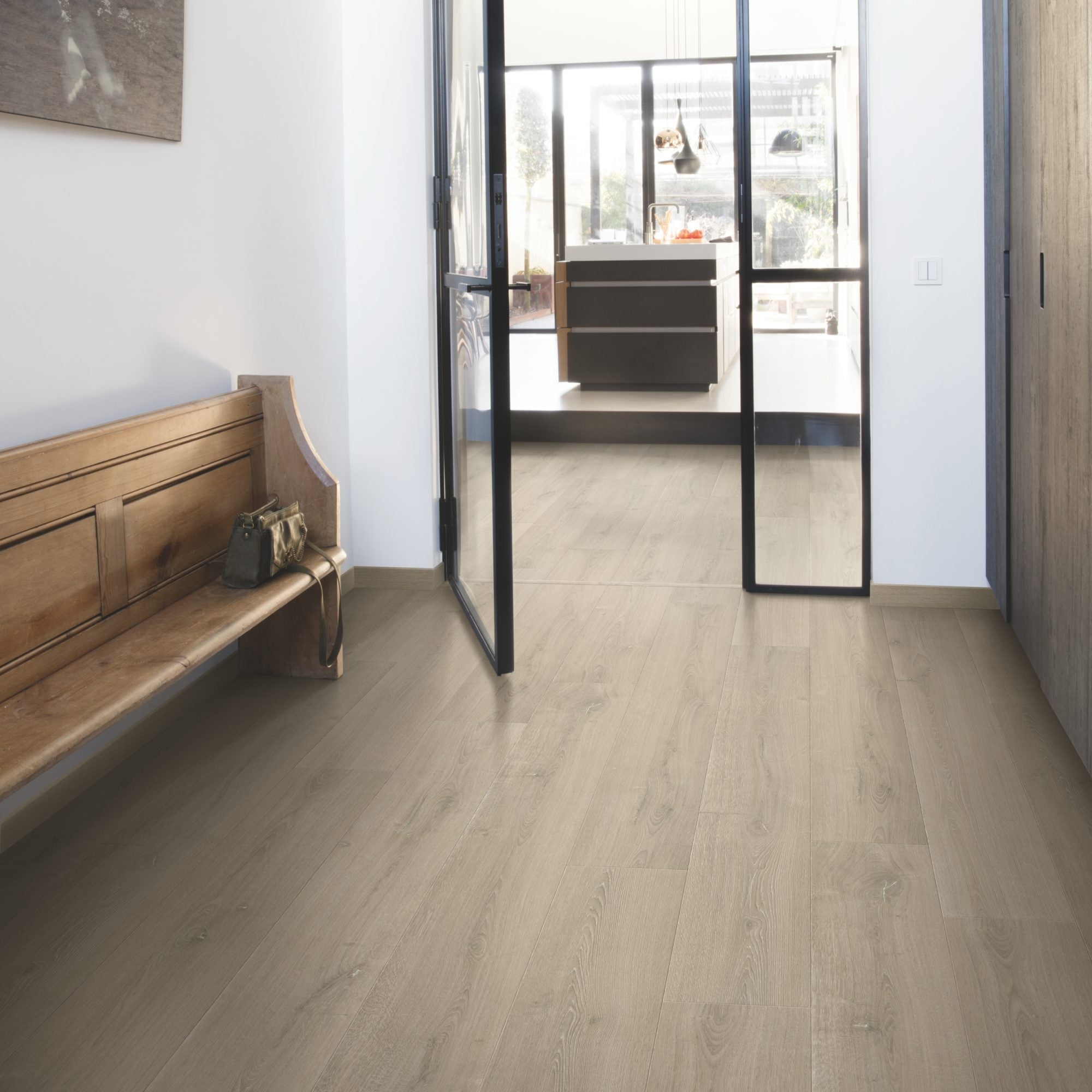 Quick-Step Capture Brushed Oak Beige Laminate Flooring - SIG4764