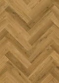 Quick-Step Impressive Design Cinnamon Oak Herringbone Laminate Flooring - IMD8244