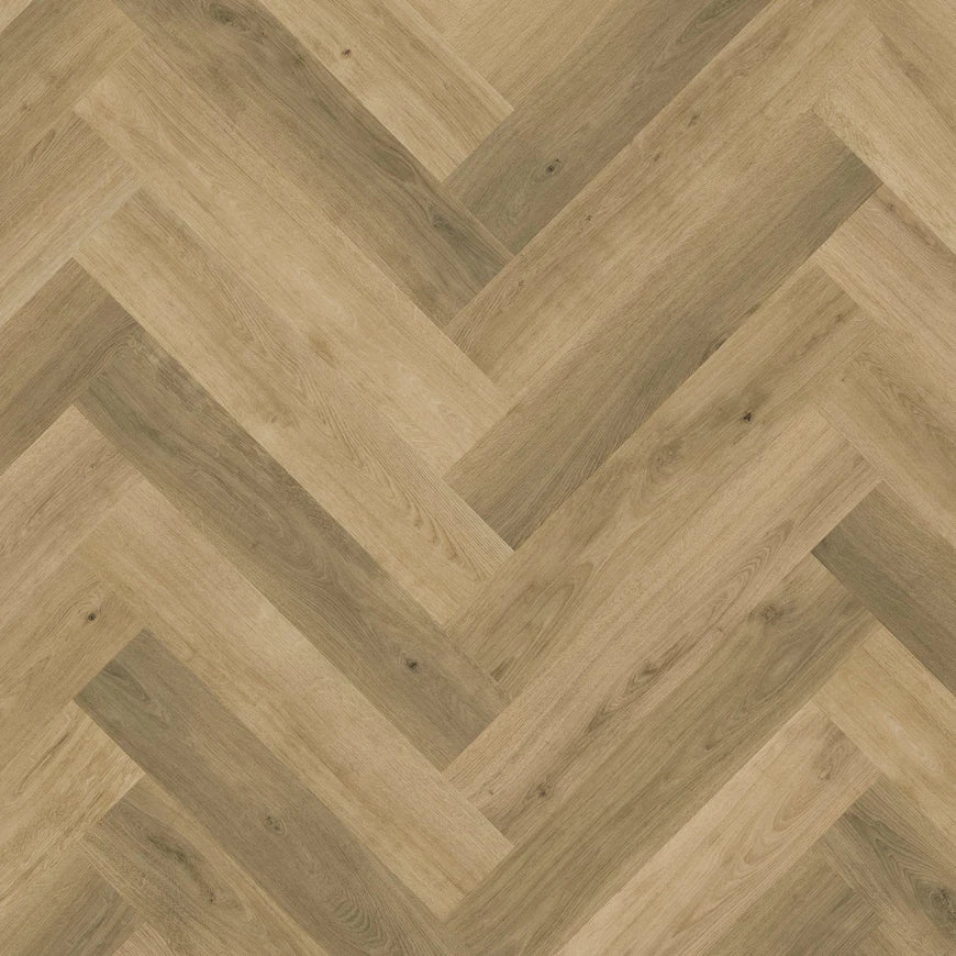 Quick-Step Impressive Design Charred Oak Herringbone Laminate Flooring - IMD8245